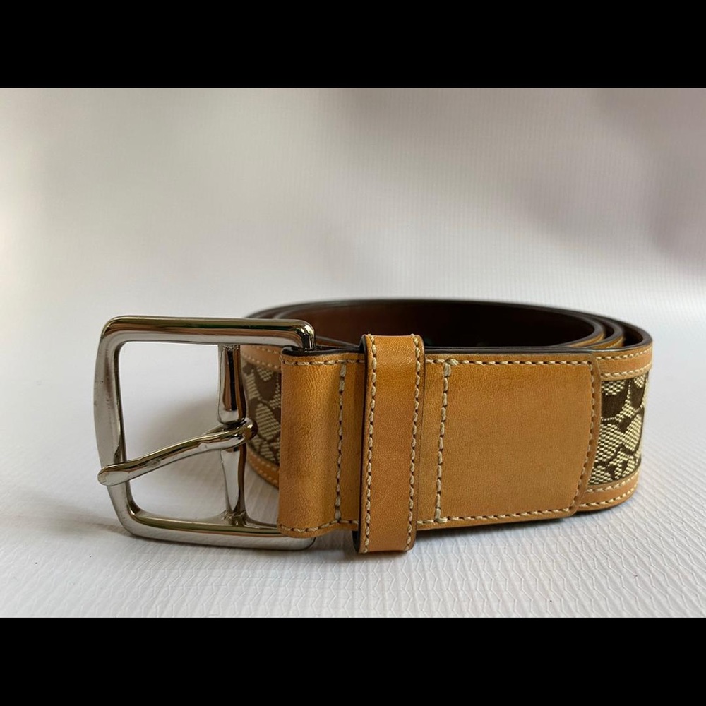 Coach Monogram Belt